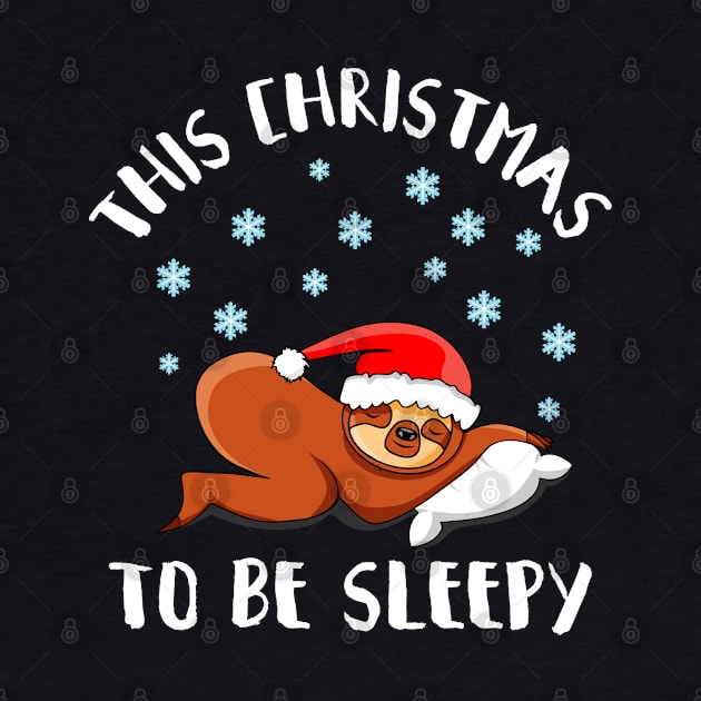 christmas sloth sleepy by osvaldoport76